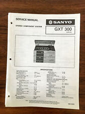 Sanyo GXT 300 Stereo Music