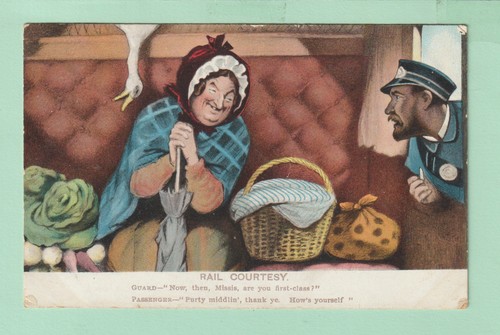 Comic postcard irish humour - -,