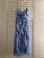 ZARA VIRAL LIGHT BLUE CHIFFON