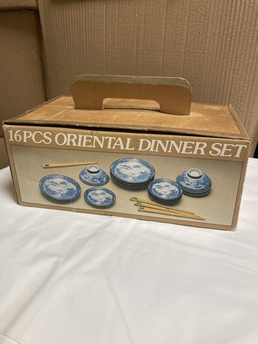 Piece oriental dinner - 16-piece,