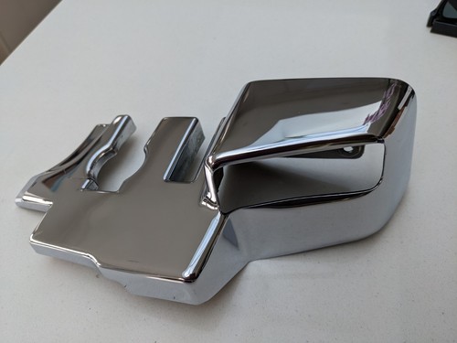 Mercedes r107 chrome pillar - r107,