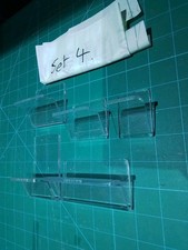 Stamping Blocks acrylic x 5off, Imagina , Used, Craft Clearout  assorted sizes