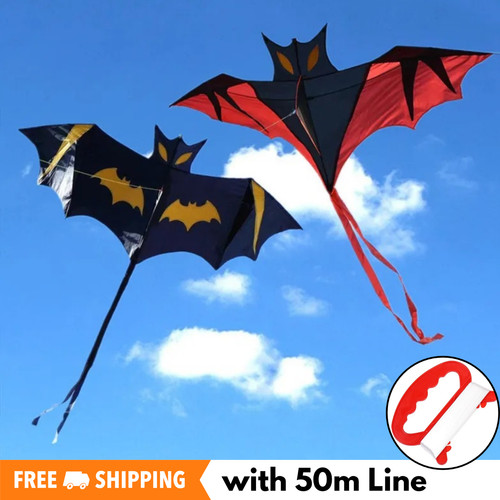 160cm bat kite large - 160cm, 3d