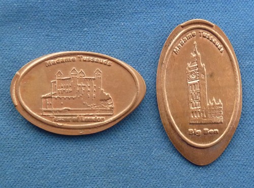 Elongated pressed pennies - elongated,