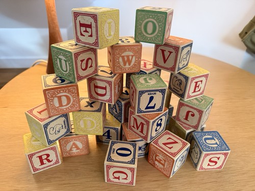 Uncle goose wooden blocks - wooden,
