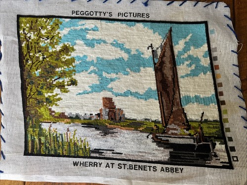 Completed tapestry canvas - canvas, of