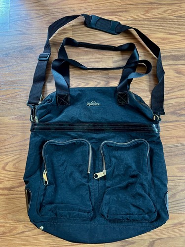 Kipling black camryn laptop - black,