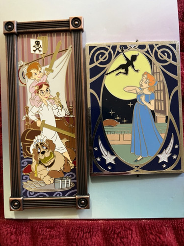 Fantasy peter pan pin set - peter,