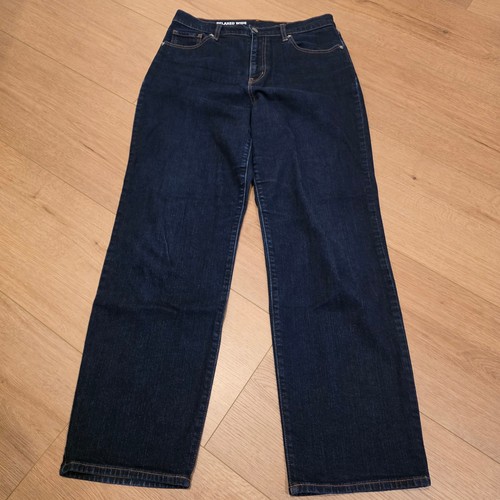 Muji relaxed wide leg jeans - relaxed,