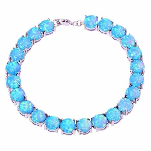 Beautiful blue fire - blue, opal