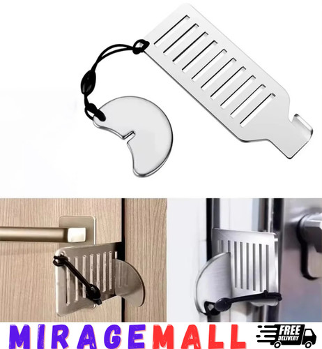 Portable door lock hardware - door,