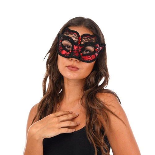 Red eye mask masquerade ball - eye,
