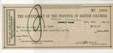 British columbia 1st - british, 1934
