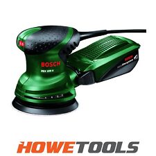 BOSCH DIY PEX 220 A 240v Orbital sander 125mm dia pad