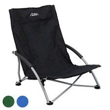 Andes Low Folding Beach/Fishing/Camping Deck Chair Outdoor Garden Lounger