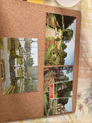 Three vintage postcards - vintage, of