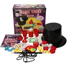 Magic Tricks Set for Kids Magic Wand Magician's Hat & Rabbit Trick Age 6+ Gift