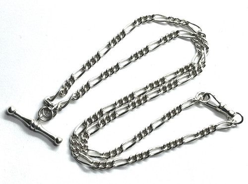 Vintage silver fancy link - vintage,