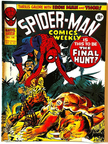 Spider man weekly comic book - -,