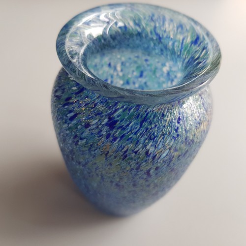 Royal brierley art glass blue - royal,