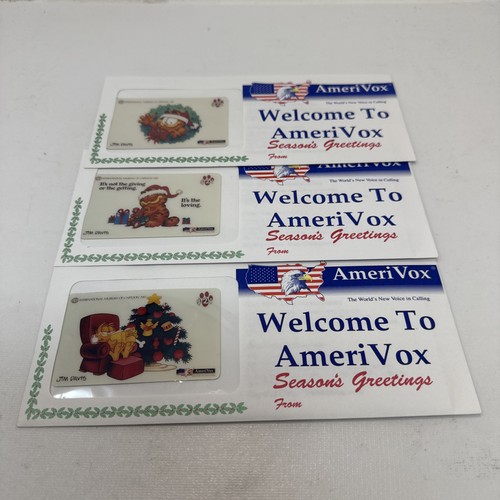 Amerivox phone card garfield - phone,