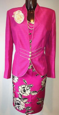 Jacques Vert hot pink & gold