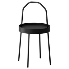 IKEA BURVIK Side Table Black