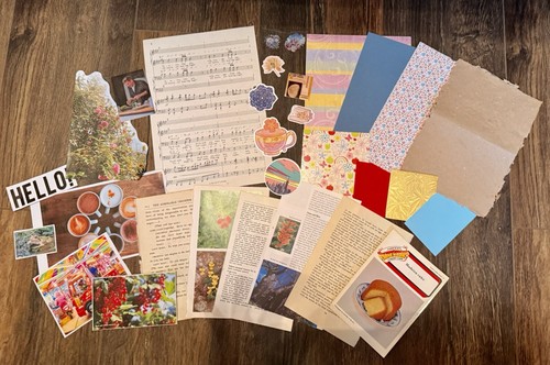 Item scrapbook collage - item,