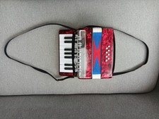 Accordion mini 17-Key 8-Bass Button Educational Instrument Toy for Kids