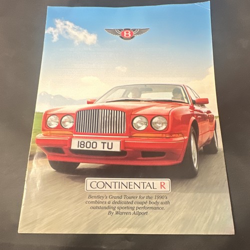 1990 bentley continental - 1990’s, r