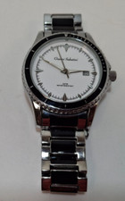 Gianni Sabatini Unisex Quartz Watch-Silver Tone NGS659B Working