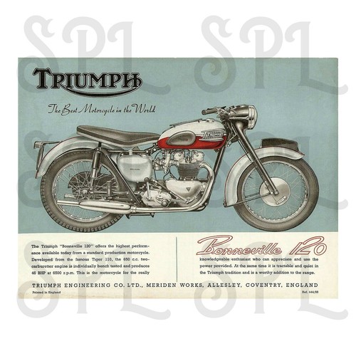 Triumph retro replica - triumph, vintage