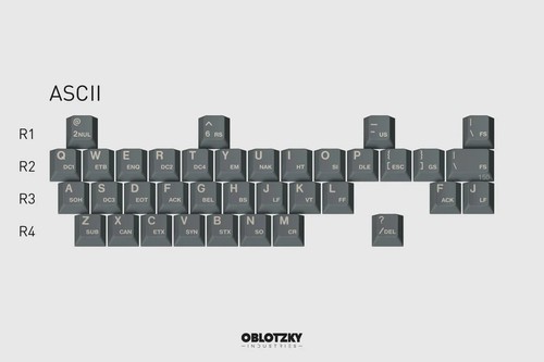 Gmk oblivion ascii kit - ascii,