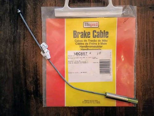 New rear handbrake cable - rear,