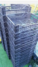 5 X  Plastic Stackable Storage Trays perfect for car boots garages DIY mushroom