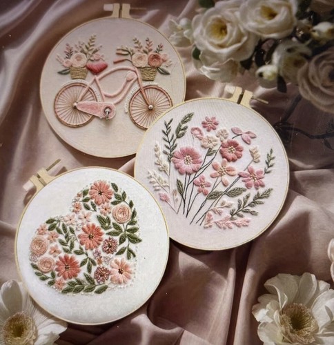 Embroidery kit set of - set, 3