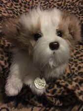Adorable, Rare Fuzzy Nation  ShihTzu or Shitzu Cross Maltese Puppy Purse Handbag
