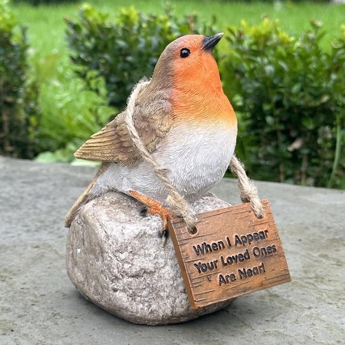 Robin ornament when appear - robin, i