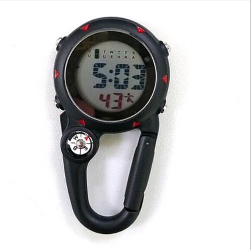 Clip carabiner fob watch - on,