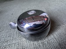 Bee Brand Bicycle Bell Spinner Revolving Metal Chrome Paperboy Bike Cruiser O958