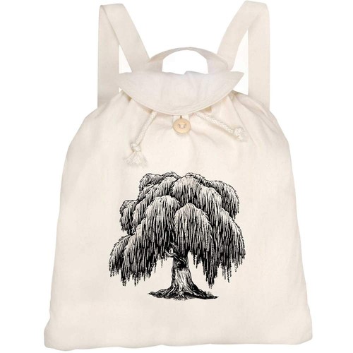 Old willow tree canvas - willow, tree'