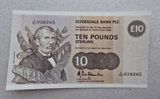 Clydesdale bank pounds note - bank,