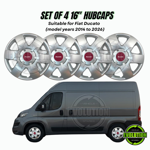Wheel trims hub caps set - 16",