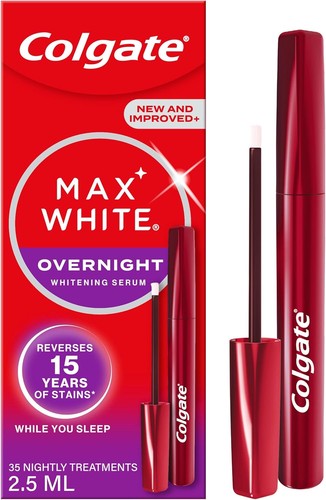 Colgate max white overnight - max,