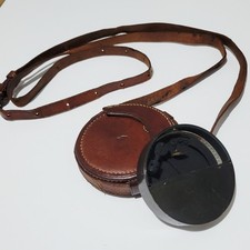 WW1 CLINOMETER - BRITISH ARMY, MILITARY COMPASS IN LEATHER CASE