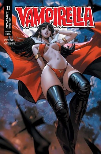 Vampirella cvr b derrick - vampirella,