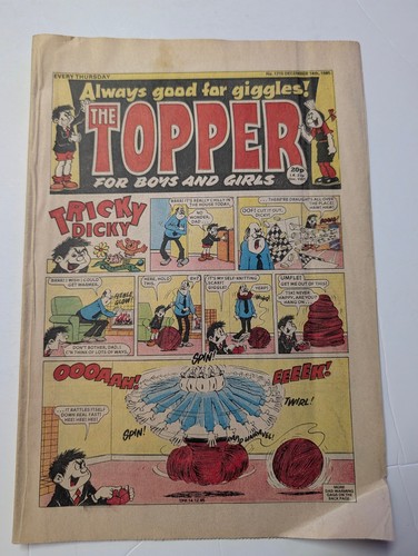 Topper comic 1715 december - topper, no