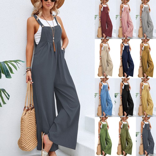 Ladies wide leg pants - ladies,