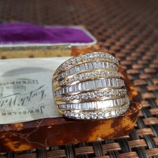Diamonique Rose Gold Plated