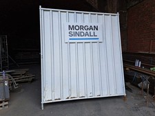 Steel hoarding panels 2.4m